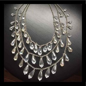 Cute 3-tier Chandelier Necklace
